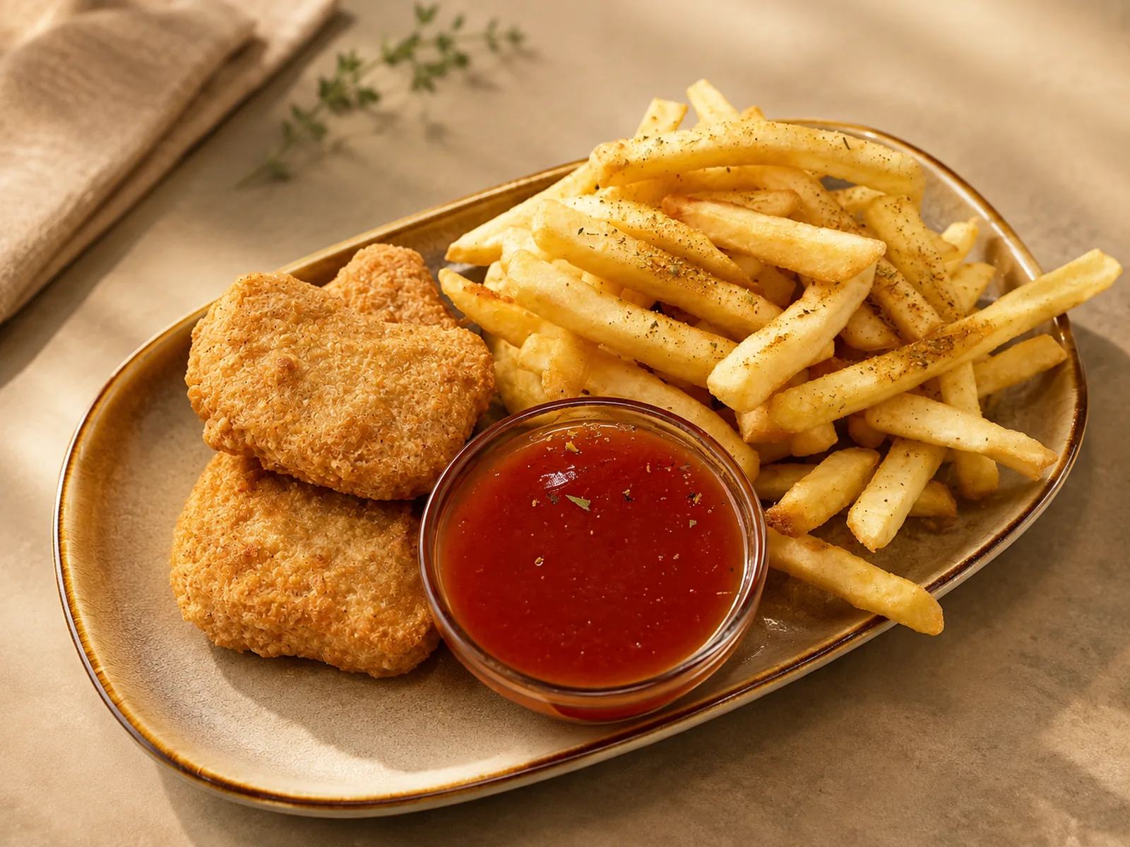 Nuggets med Pommes (Barn)