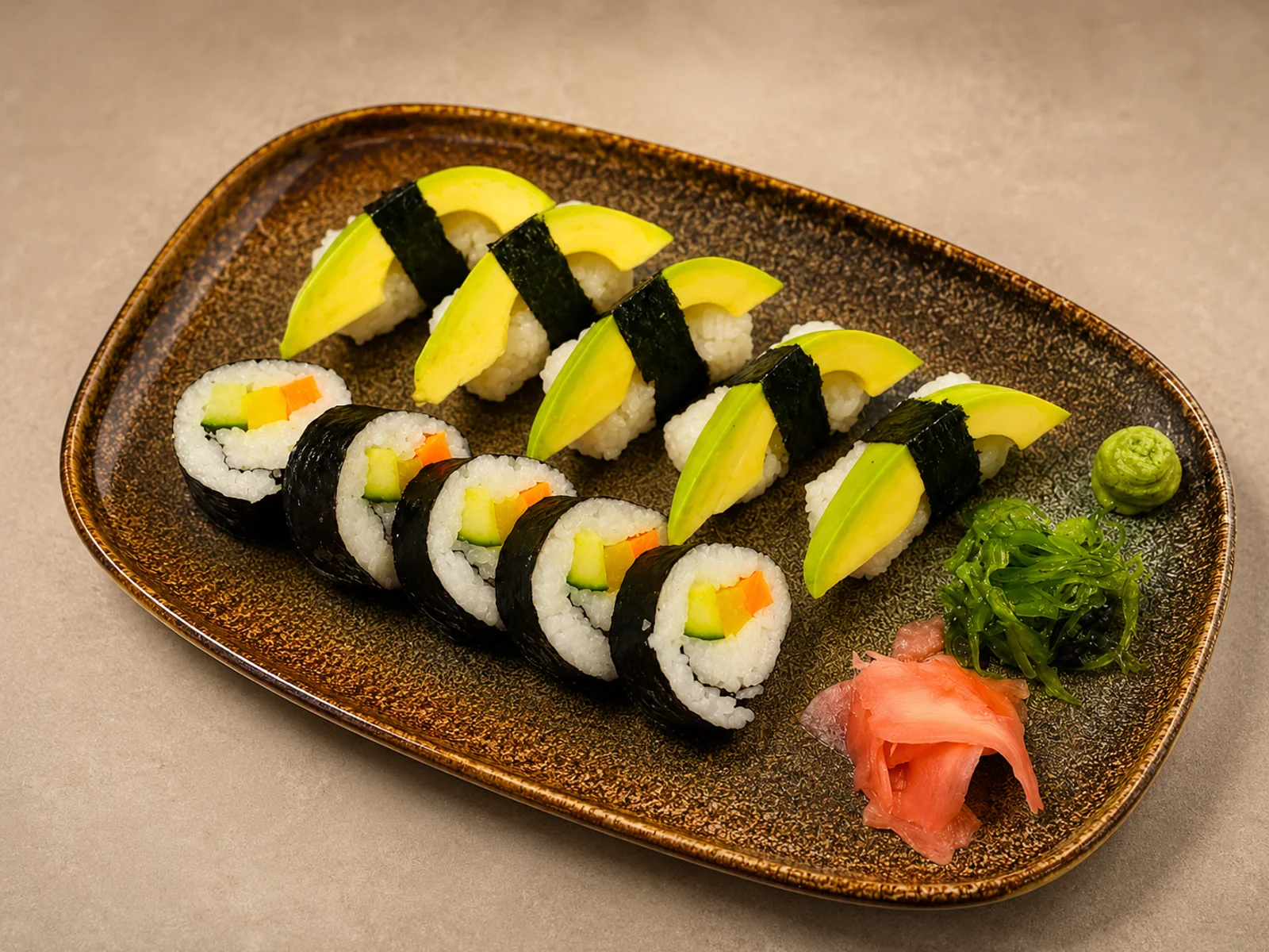 Vegansk Sushi 10 Bitar