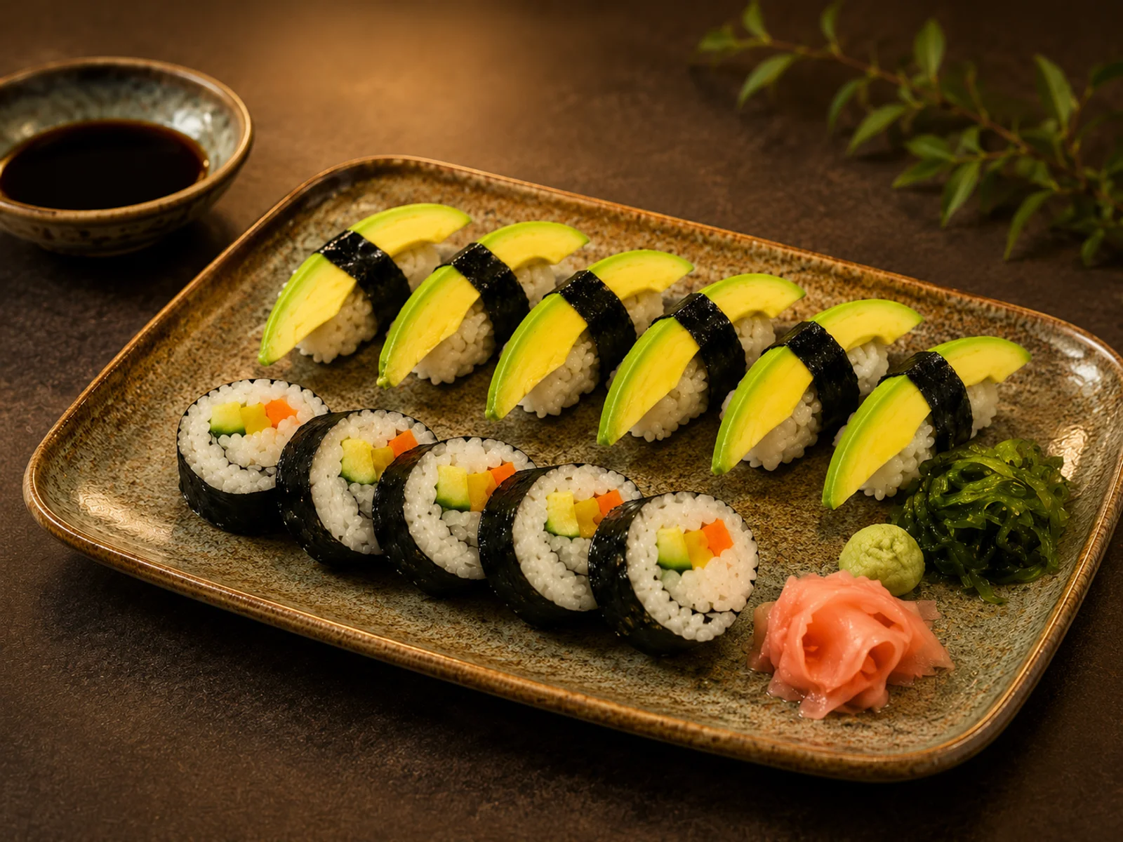 Vegansk Sushi 12 Bitar